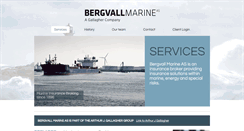 Desktop Screenshot of bergvallmarine.com